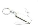 Vintage 1970s Seki Japan 2.12" Stainless Steel Folding Pocket Keychain Knife