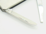Vintage 1970s Barlow Seki Japan Small 2.25" Stainless Steel Folding Pocket Knife
