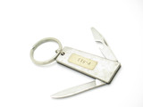 Vintage 1970s Seki Japan 2.12" Folding Stainless Steel Pocket Keychain Knife