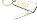 Vintage 1970s Seki Japan 2.12" Folding Stainless Steel Pocket Keychain Knife