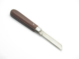 Vintage 1950s Solar Seki Japan 3.37" Folding Stainless Steel Wood Pocket Knife