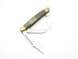 Vintage Premier 1970s Seki Japan 3.87" Folding Stainless Steel Wood Pocket Knife