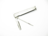 Vintage 1970s WIN Seki Japan 3" Stainless Steel Folding Pocket Pipe Tool Knife
