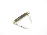 Vintage 1960s Seki Japan Small 2.62" Bone Handle Stainless Folding Pocket Knife