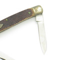 Vintage 1960s Seki Japan Small 2.62" Bone Handle Stainless Folding Pocket Knife
