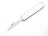 Vtg '70s AS Arthur Salm Rostfrei Seki Japan 2.37" Stainless Pocket Folding Knife