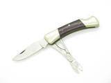Vintage 1980s Explorer Prototype Seki Japan 2.87" Micarta Folding Pocket Knife