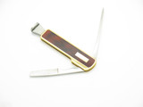 Vtg 1980s Katana Seki Japan Small 3.25" Red Folding Pipe Tool Knife