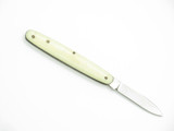 Vintage 1960s Single Blade Seki Japan Small 3" White Bone Folding Pocket Knife