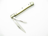 Vintage 1960s Jack Seki Japan Small 3" White Handle Folding Pocket Knife