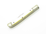 Vintage 1960s Jack Seki Japan Small 3" White Handle Folding Pocket Knife