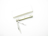 Vintage 1960s Seki Japan Small 2.87" White Handle Folding Pocket Jack Knife