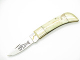 Vintage IPCO 1970s Seki Japan 3" Smooth Bone Stainless Folding Pocket Knife
