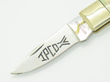 Vintage IPCO 1970s Seki Japan 3" Smooth Bone Stainless Folding Pocket Knife