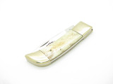 Vintage IPCO 1970s Seki Japan 3" Smooth Bone Stainless Folding Pocket Knife