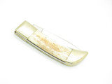 Vintage IPCO 1970s Seki Japan 3" Smooth Bone Stainless Folding Pocket Knife