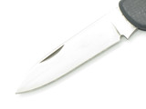 Vintage 1960s Prototype Seki Japan 3.5" Black Folding Pocket Lockback Knife