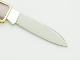 Vintage 1980s Kai Cut Seki Japan 2.75" Gentleman Red Green Folding Pocket Knife