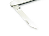 Vintage 1960s Globe Master Seki Japan 3.12" Stainless Folding Pocket Pen Knife
