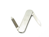 Vintage 1960s Swan Seki Japan 2.25" Stainless Handle Folding Pocket Knife