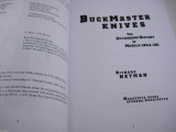 Buck 184 185 Survival Knife History The Buckmaster Book Richard Neyman ~ Signed