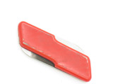 Vintage 1980s Seki Japan 3.75" Red Handle Folding Pocket Knife