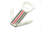 Vtg 1960s Prototype Seki Japan 3.37" Colored Bottle Opener Folding Pocket Knife