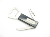 Vtg 1960s Prototype Seki Japan 3.37" Colored Bottle Opener Folding Pocket Knife