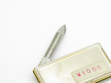 Vintage 1970s Prototype Seki Japan 2.12" Stainless Folding Money Clip Knife