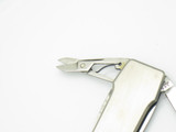 Vintage LKD 1970s Seki Japan 2" Stainless Folding Pocket Money Clip Knife