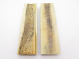VINTAGE 5 x 1.4 INDIA SAMBAR STAG SCALE SLAB KNIFE MAKING HANDLE GRIP BLANK