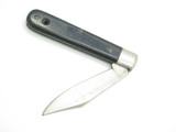 Vintage 1960s E. A. CO. Seki Japan 3.87" Black Handle Folding Pocket Knife