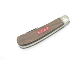Vintage 1950s Prototype P-723 Seki Japan 3.5" Wood Handle Folding Pocket Knife