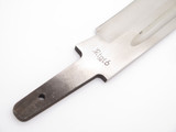 Vtg 1980s Rigid RG-62 Tak Fukuta Seki Japan Fixed Bowie Knife 9.25" Blade Blank