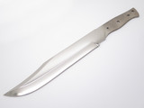 Vtg 86 Fukuta Parker Liberty Seki Japan 15" Bowie Fixed Knife Making Blade Blank