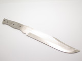 Vtg 1986 Fukuta Parker Liberty Seki Japan Bowie Fixed Knife Making Blade Blank