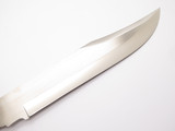 Vtg 1986 Fukuta Parker Liberty Seki Japan Bowie Fixed Knife Making Blade Blank
