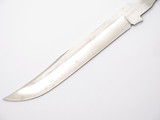 Vtg Tak Fukuta Seki Japan AUS8A 5.25" Hunting Fixed Knife Making Blade Blank