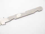 Vtg Tak Fukuta Seki Japan AUS8A 5.25" Hunting Fixed Knife Making Blade Blank