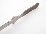 Vtg 1980s Frost Tak Fukuta Seki Japan Knife Making 4.5" Blade Fixed Dagger Blank