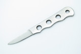 Vtg 1980s Explorer Tak Fukuta Seki Japan Stainless Small Fixed Blade Neck Knife