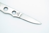 Vtg 1980s Explorer Tak Fukuta Seki Japan Stainless Small Fixed Blade Neck Knife
