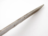 Vtg '80s Tak Fukuta Seki Japan Small Hunting Fixed 3.5" Blade Knife Making Blank