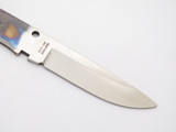 Vtg 1980s Parker Fukuta Seki Japan 6.8" Fixed Hunting Knife Making Blade Blank