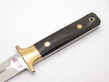 Vintage 1980s Al Mar Fang II Hattori Seki Japan Dagger Fixed Blade Knife (Blem)
