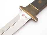 Vtg '80s Al Mar Fang II Hattori Seki Japan Dagger Fixed Blade Knife (Unfinished)