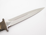 Vtg '80s Al Mar Fang II Hattori Seki Japan Dagger Fixed Blade Knife (Unfinished)