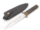 Vtg '80s Al Mar Fang II Hattori Seki Japan Dagger Fixed Blade Knife (Unfinished)