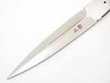 Vintage 1980s Al Mar Dagger Hattori Seki Japan Fixed Blade Knife Blank