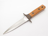 Vintage 1980s Al Mar Fang I Hattori Seki Japan White Dagger Fixed Blade Knife